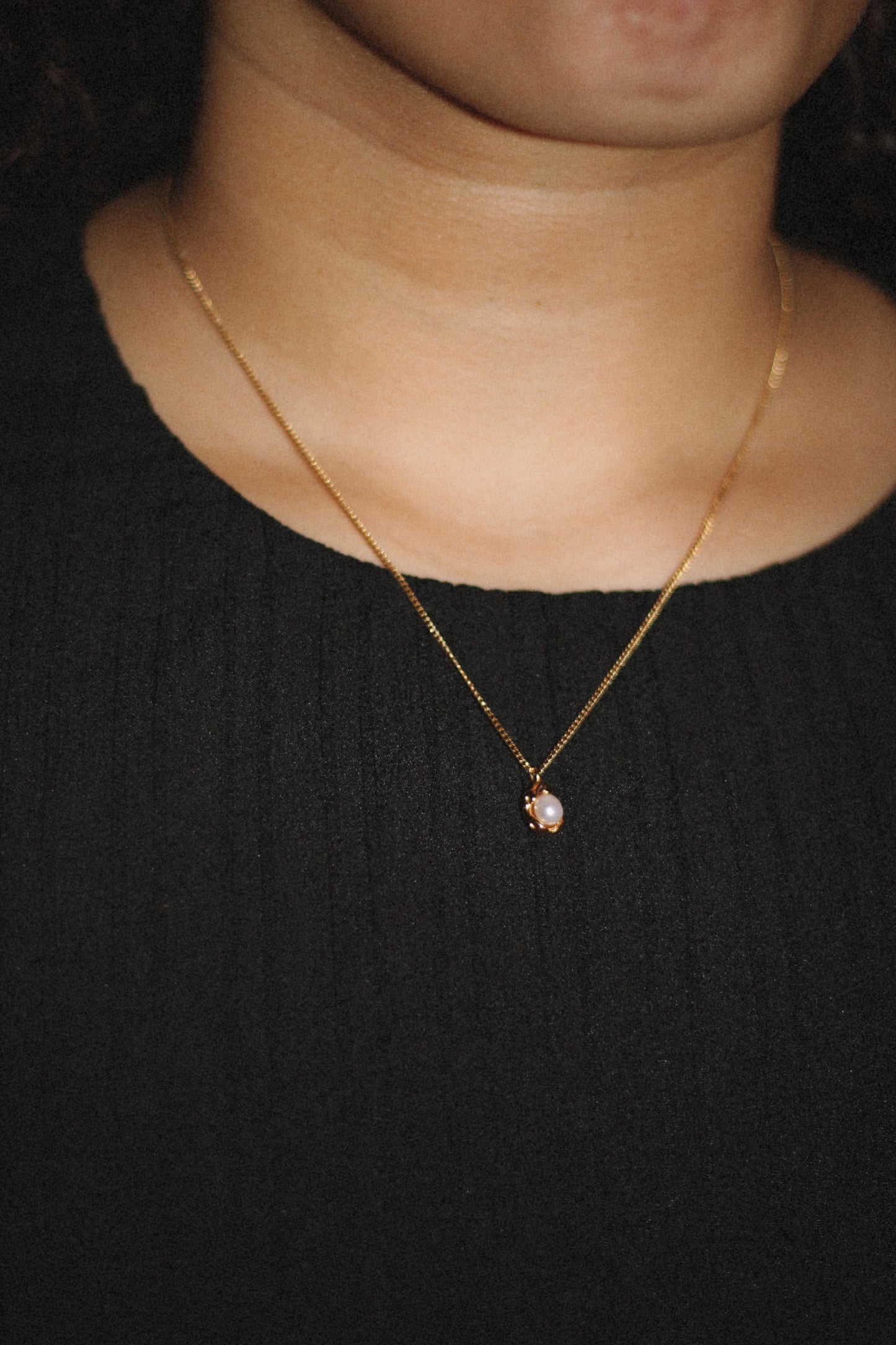 Nestle necklace, 18k Gold-plated