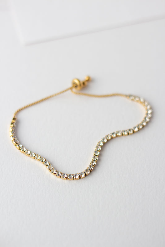 Glim bracelet, 18k Gold-plated