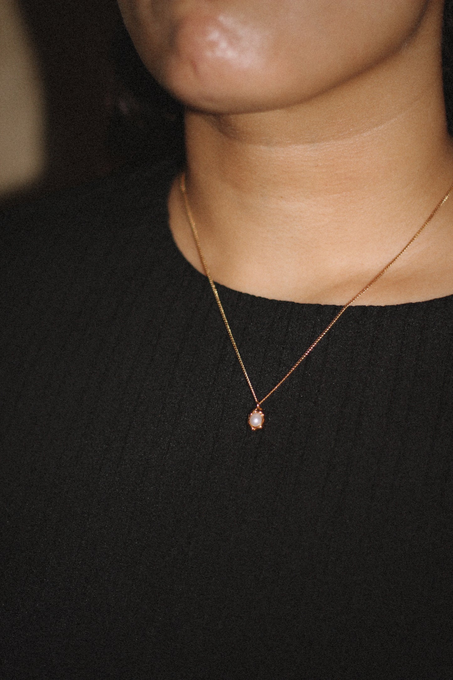 Nestle necklace, 18k Gold-plated