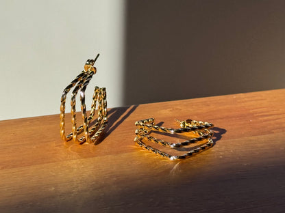 Saoai gold, 18k gold plated