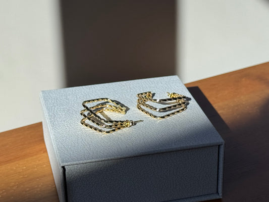 Saoai gold, 18k gold plated