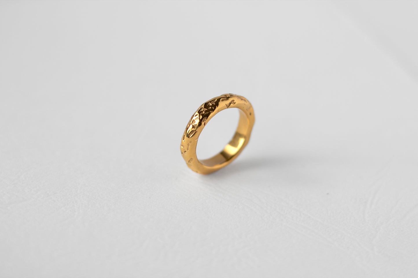 Drift ring, 18k Gold-plated