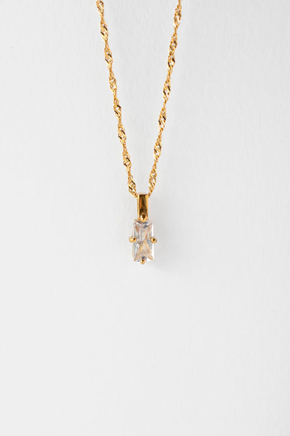 Lucent necklace, 18k Gold-plated