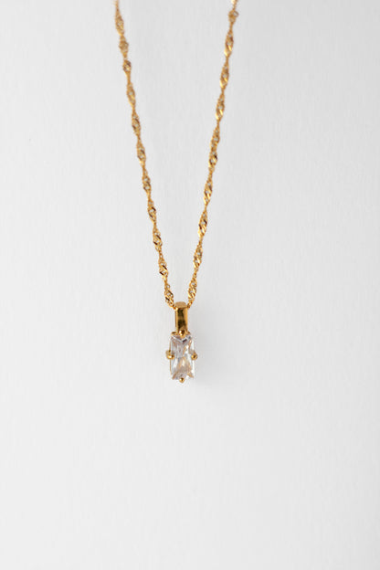 Lucent necklace, 18k Gold-plated