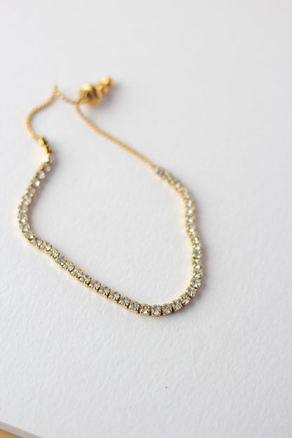 Glim bracelet, 18k Gold-plated