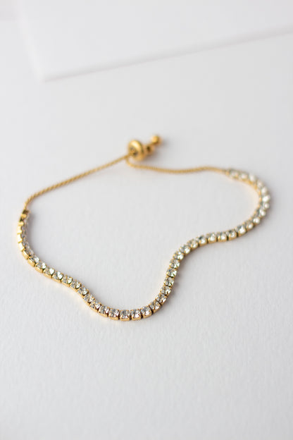Glim bracelet, 18k Gold-plated