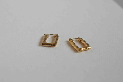 Kiri earring, 18k Gold-plated