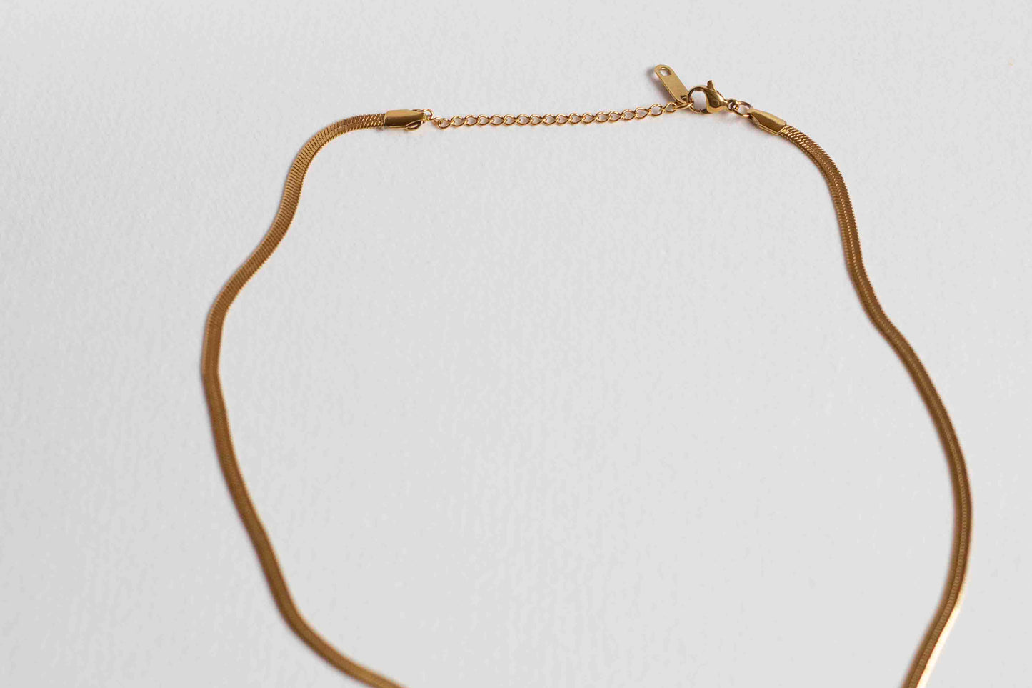 Willow necklace, 18k Gold-plated