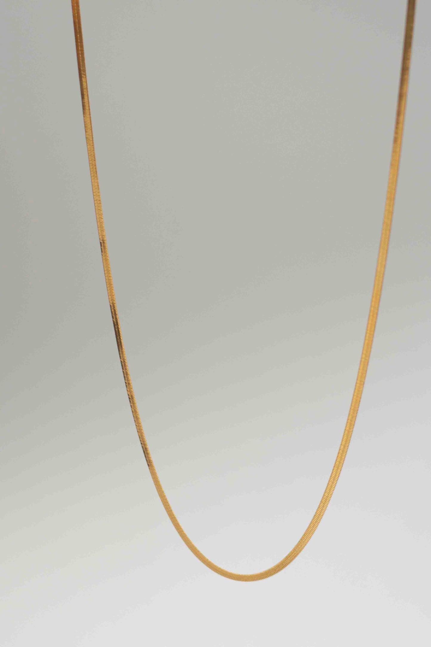 Reed necklace, 18k Gold-plated