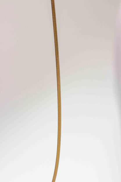 Reed necklace, 18k Gold-plated