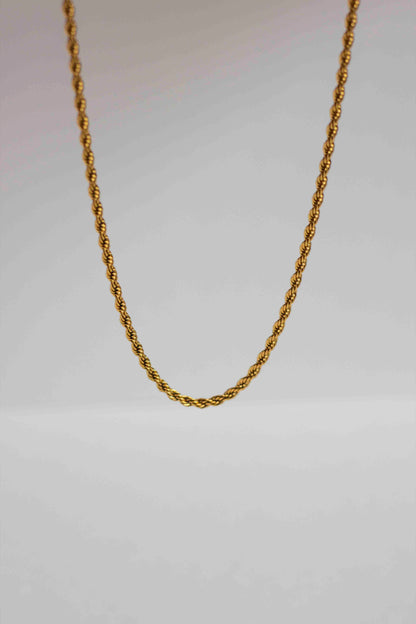 Maea fine necklace, 18k Gold-plated